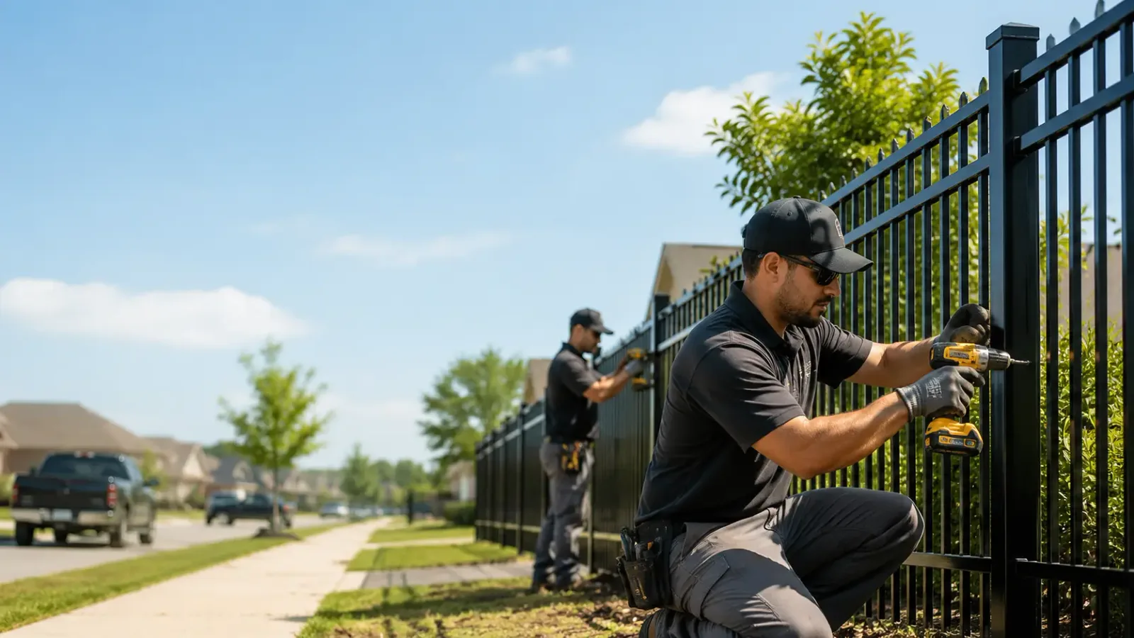 Metal Fence Installation in Mcandrews, KY